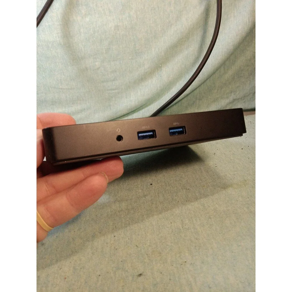Dell WD15 USB-C K17A Hub HDMI VGA 4K Docking Station w/ AC Adapter